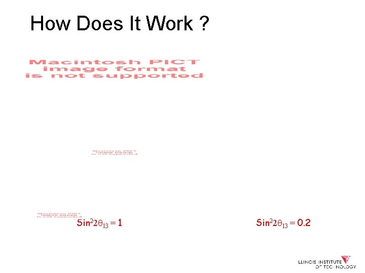 How Does It Work ? Sin 22 13 = 1 Sin 22 13 =