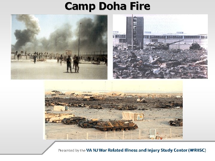 Camp Doha Fire 