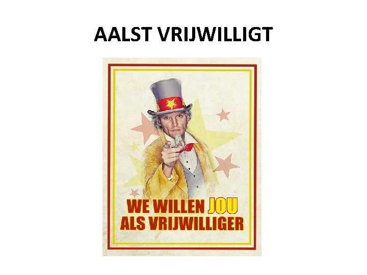 AALST VRIJWILLIGT 