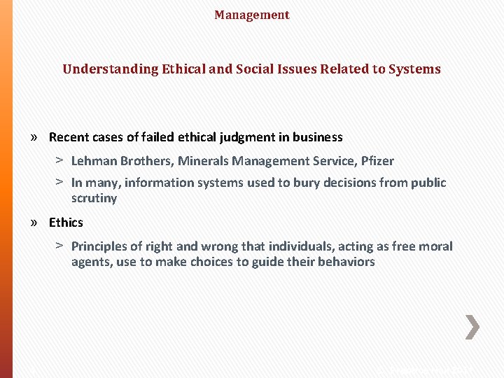 Management Understanding Ethical and Social Issues Related to Systems » Recent cases of failed
