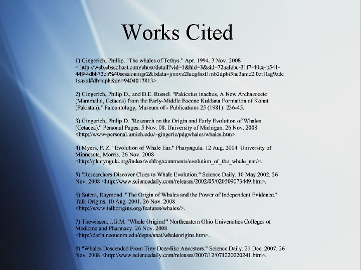 Works Cited 