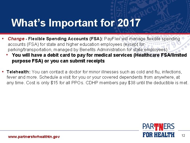 What’s Important for 2017 • Change - Flexible Spending Accounts (FSA): Pay. Flex will What’s Important for 2017 • Change - Flexible Spending Accounts (FSA): Pay. Flex will