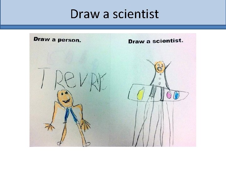 Draw a scientist 