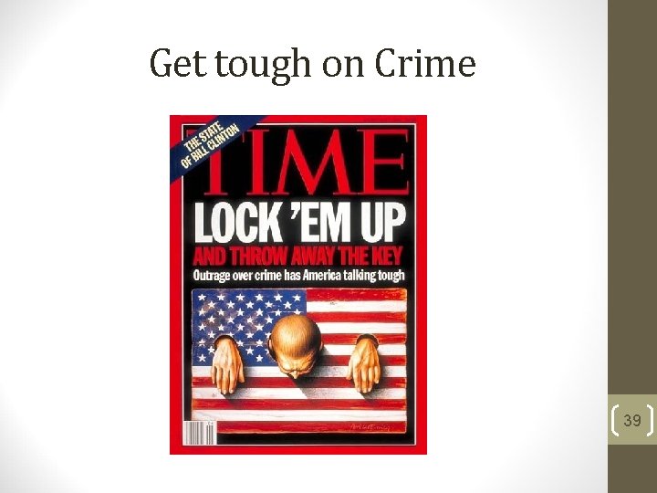 Get tough on Crime 39 