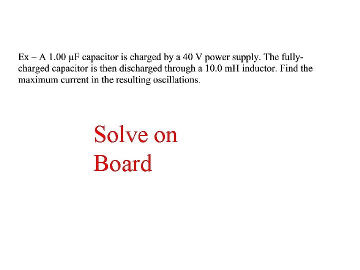 Solve on Board Solve on Board