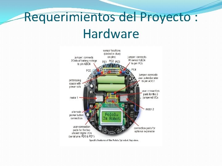 Requerimientos del Proyecto : Hardware 