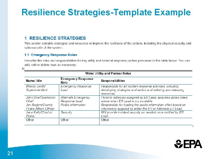 Resilience Strategies-Template Example 21 