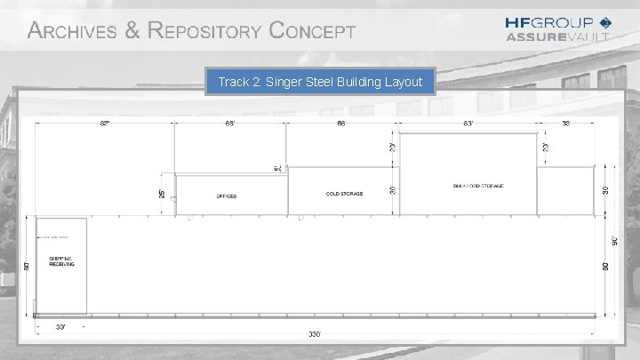 Track 2: Singer Steel Building Layout 