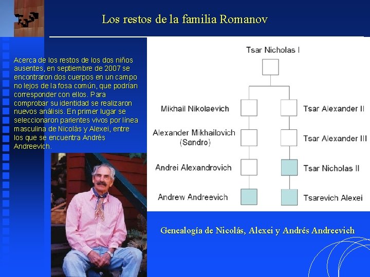 Los restos de la familia Romanov Acerca de los restos de los dos niños