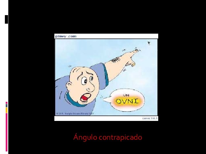 Ángulo contrapicado 