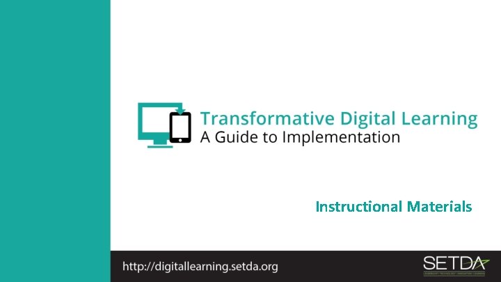 Instructional Materials 