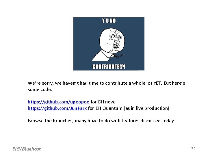 We’re sorry, we haven’t had time to contribute a whole lot YET. But here’s We’re sorry, we haven’t had time to contribute a whole lot YET. But here’s