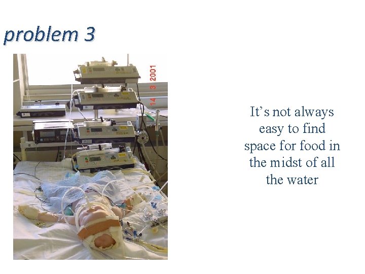 problem 3 It’s not always easy to find space for food in the midst problem 3 It’s not always easy to find space for food in the midst