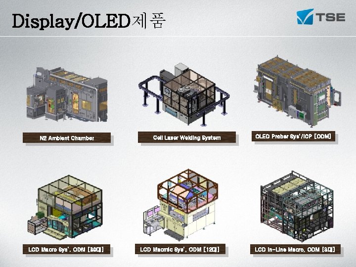 Display/OLED제품 N 2 Ambient Chamber LCD Macro Sys’, ODM [39대] Cell Laser Welding System