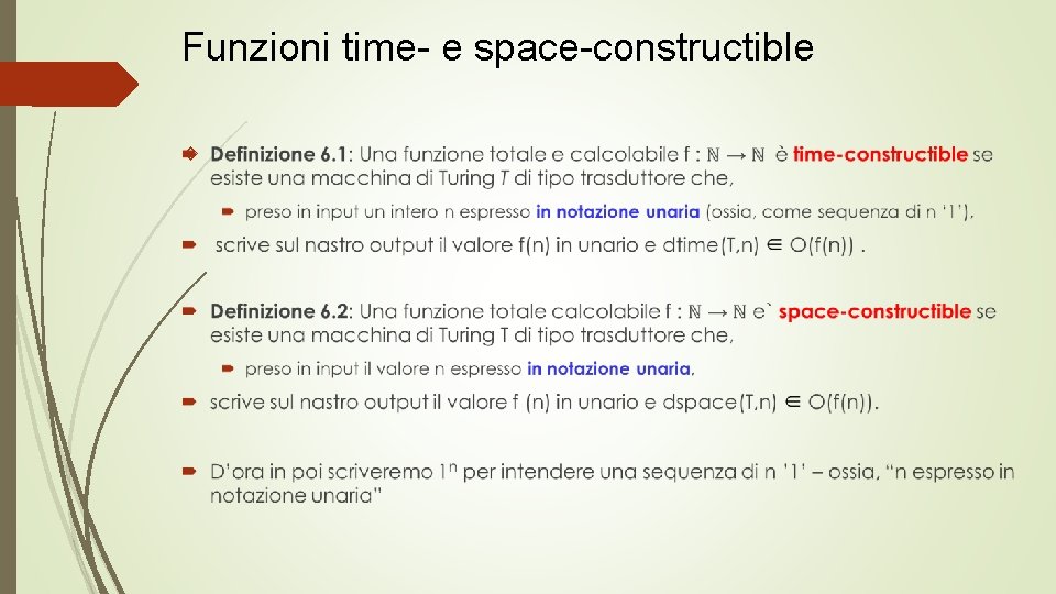 Funzioni time- e space-constructible 