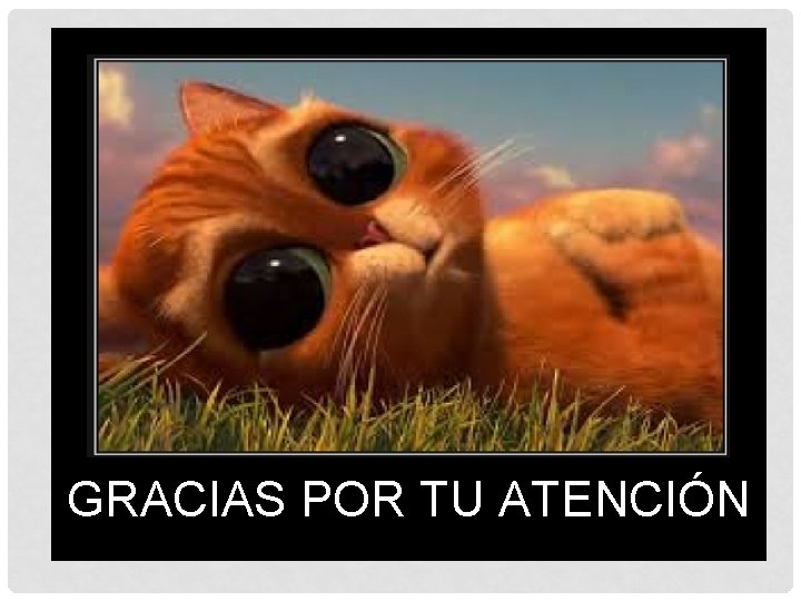 GRACIAS POR TU ATENCIÓN GRACIAS POR TU ATENCIÓN