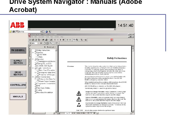 Drive System Navigator : Manuals (Adobe Acrobat) 