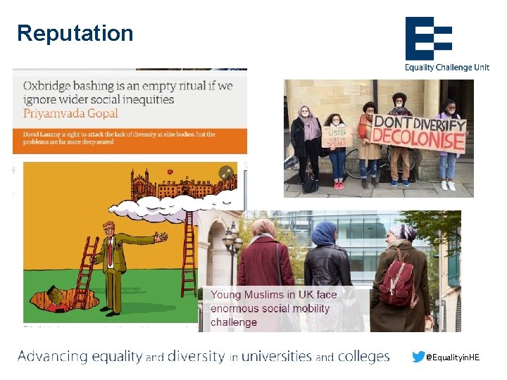 Reputation @Equalityin. HE 