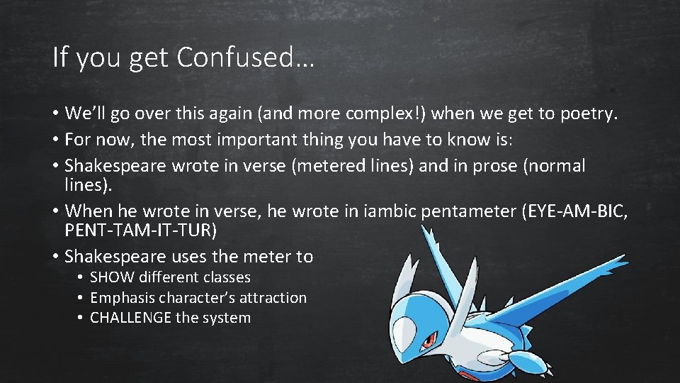 If you get Confused… • We’ll go over this again (and more complex!) when
