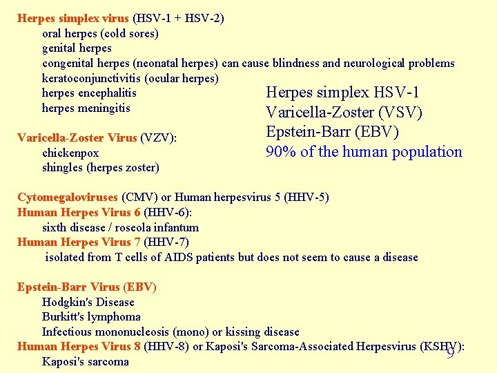 Herpes simplex virus (HSV-1 + HSV-2) oral herpes (cold sores) genital herpes congenital herpes Herpes simplex virus (HSV-1 + HSV-2) oral herpes (cold sores) genital herpes congenital herpes