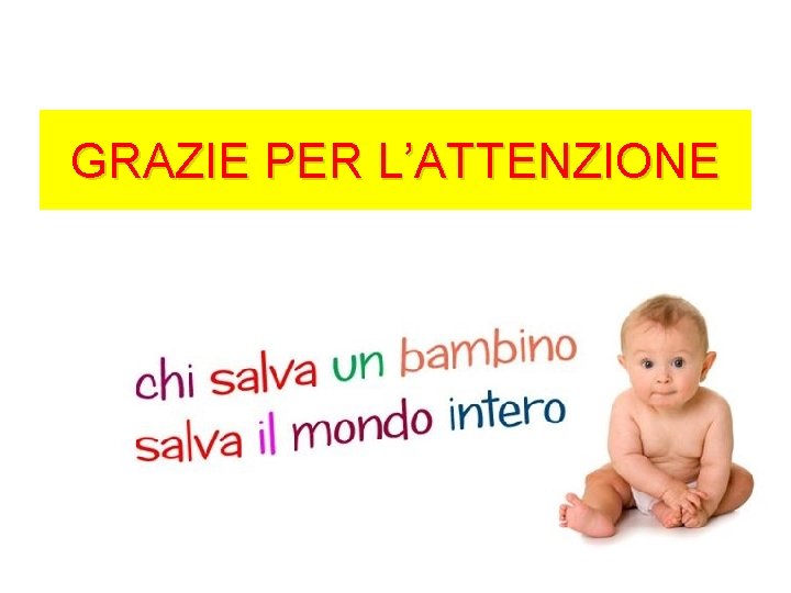 GRAZIE PER L’ATTENZIONE 