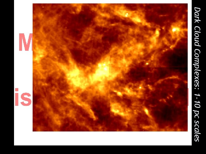 Dark Cloud Complexes: 1 -10 pc scales 