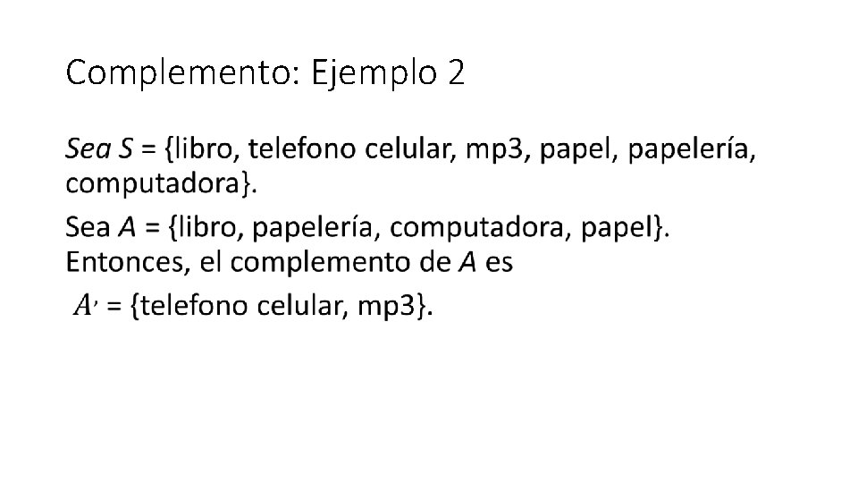 Complemento: Ejemplo 2 • 