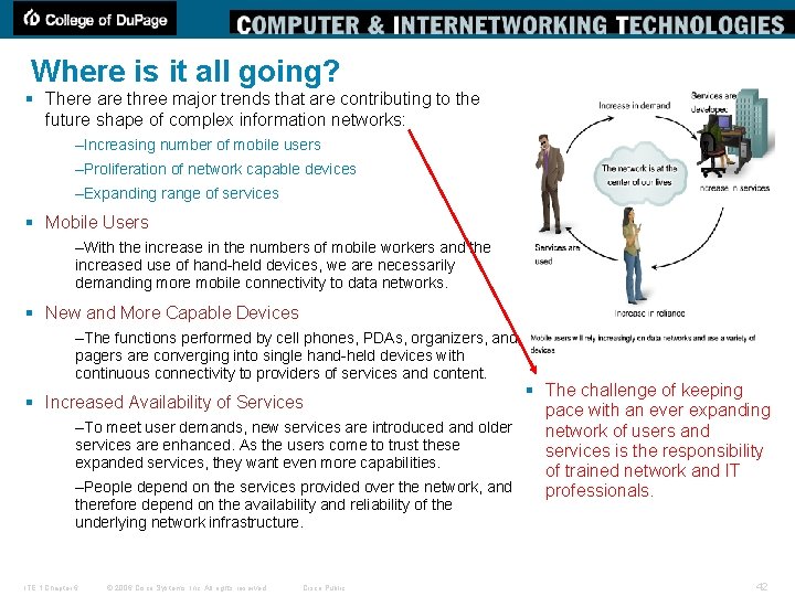 Where is it all going? § There are three major trends that are contributing