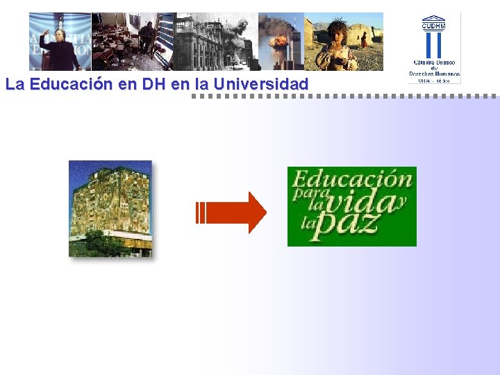 La Educación en DH en la Universidad 