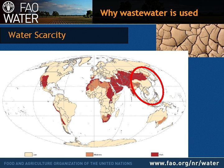 Why wastewater is used Water Scarcity 