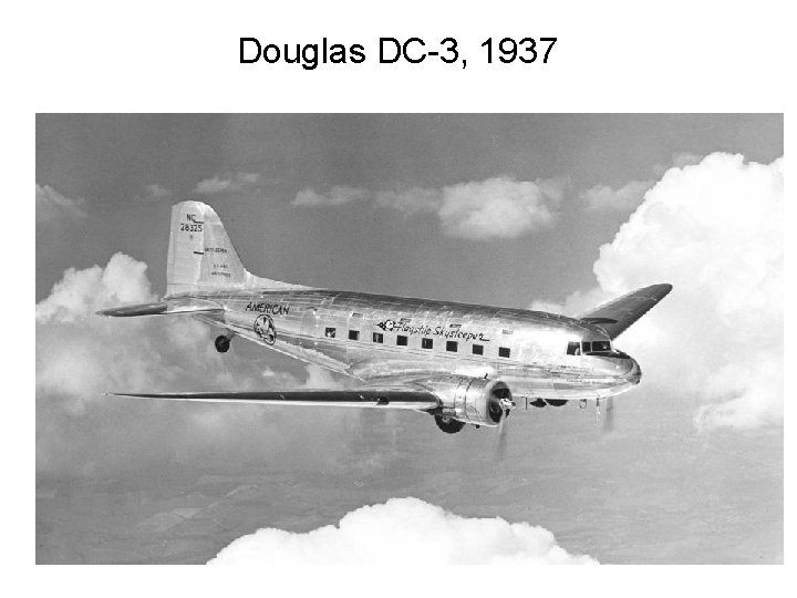 Douglas DC-3, 1937 