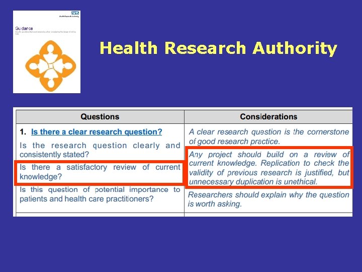 Health Research Authority 