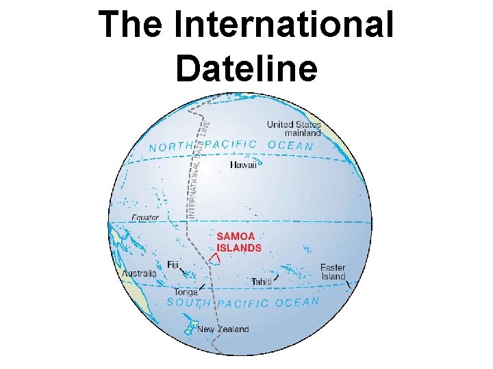 The International Dateline 