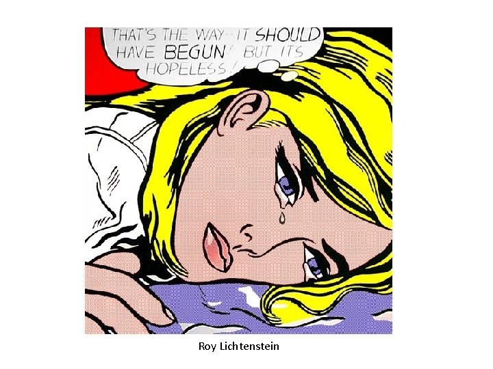 Roy Lichtenstein 