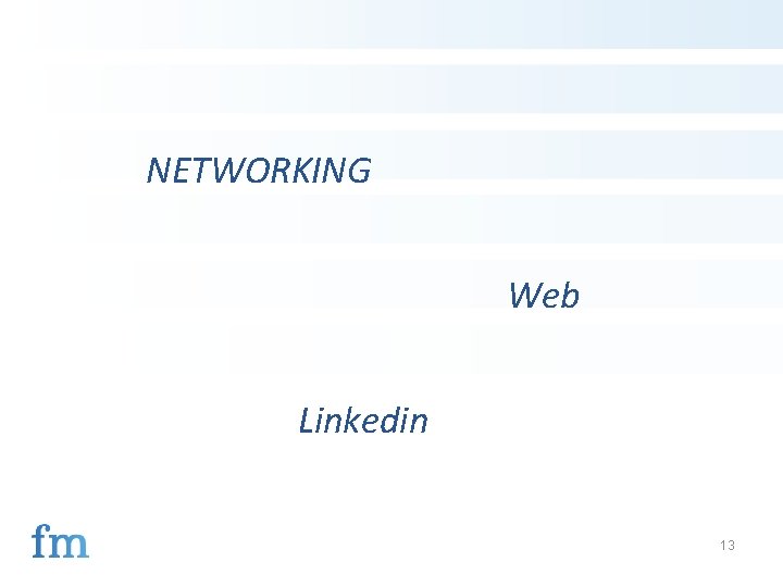 NETWORKING Web Linkedin 13 