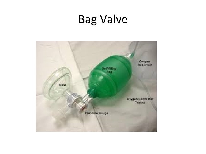 Bag Valve 