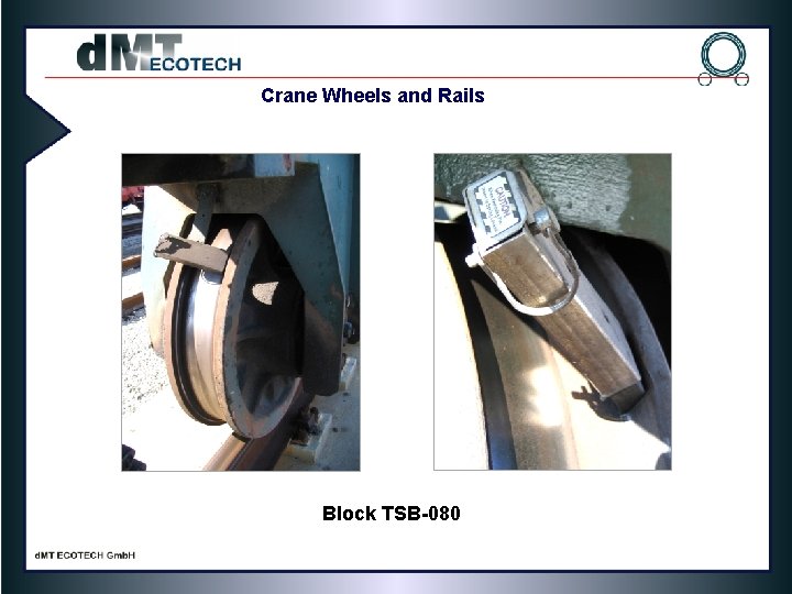 Crane Wheels and Rails Block TSB-080 