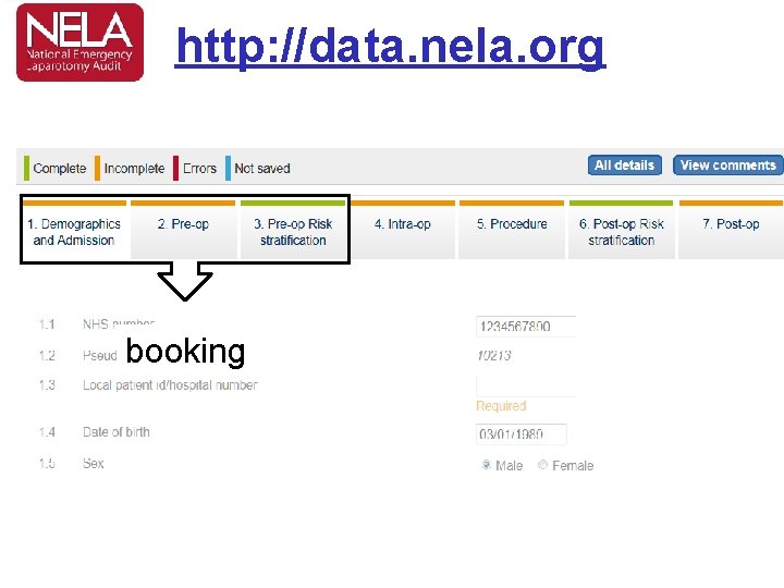 http: //data. nela. org booking http: //data. nela. org booking