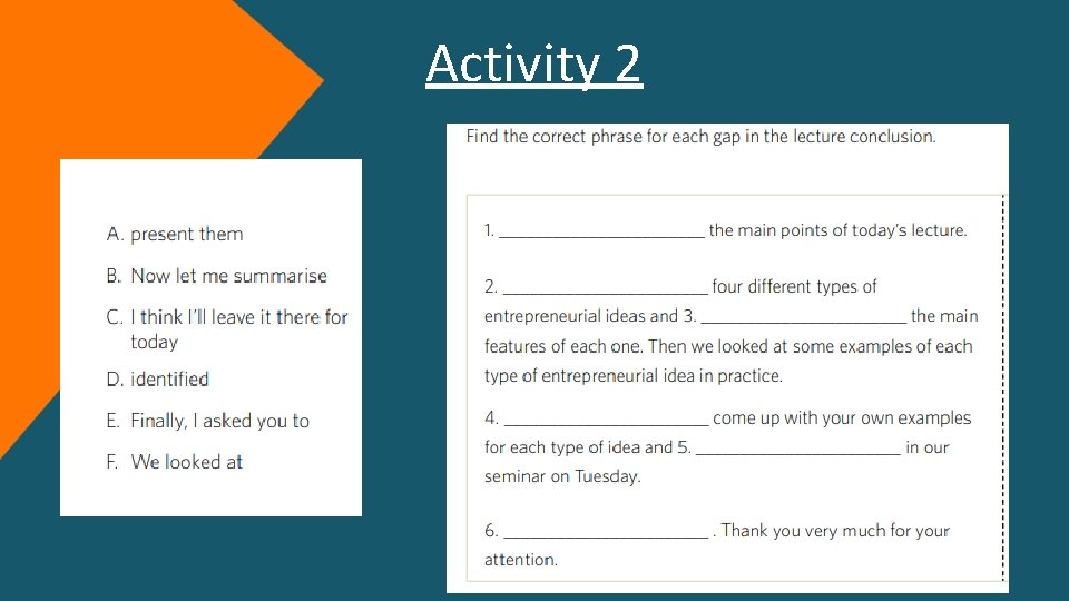 Activity 2 