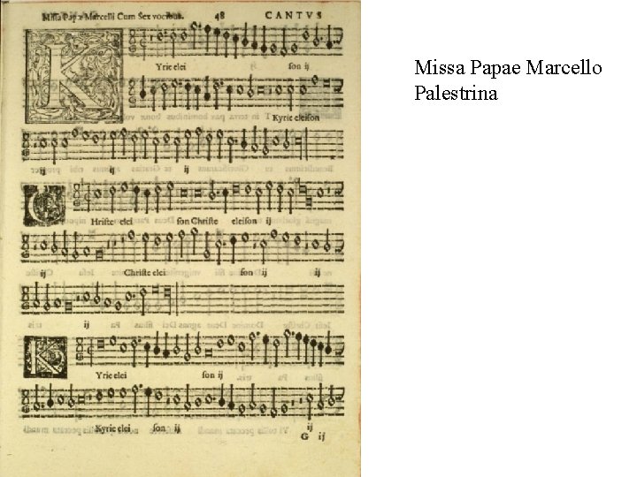 Missa Papae Marcello Palestrina 