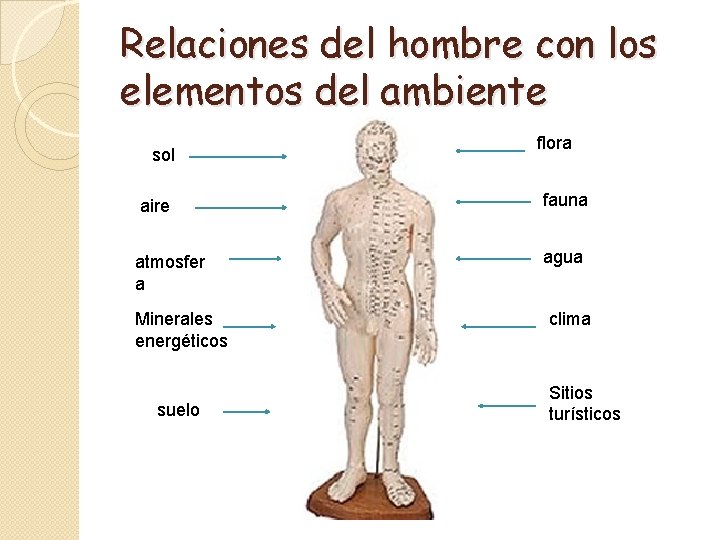 Relaciones del hombre con los elementos del ambiente sol aire atmosfer a Minerales energéticos