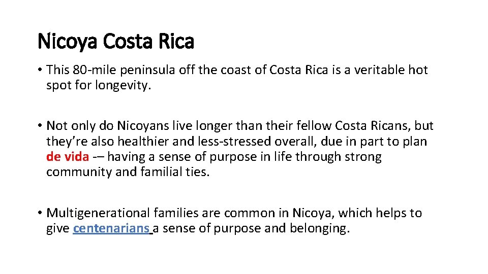 Nicoya Costa Rica • This 80 -mile peninsula off the coast of Costa Rica Nicoya Costa Rica • This 80 -mile peninsula off the coast of Costa Rica