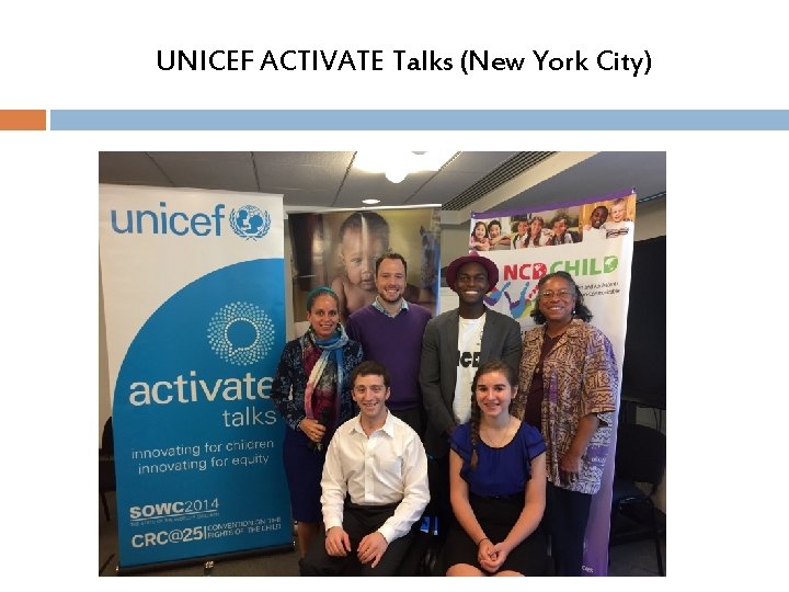 UNICEF ACTIVATE Talks (New York City) UNICEF ACTIVATE Talks (New York City)