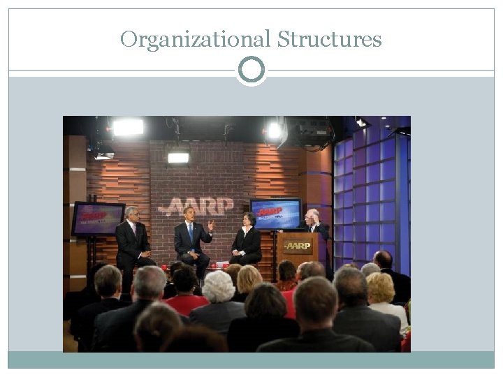 Organizational Structures 