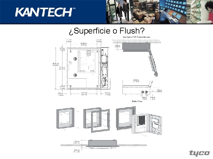 ¿Superficie o Flush? 