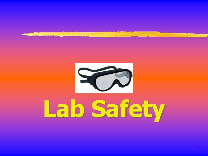 Lab Safety 1 