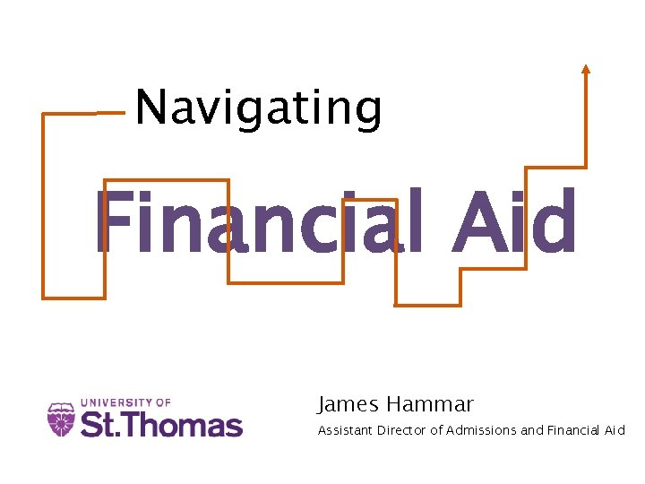 Navigating Financial Aid James Hammar Assistant Director of Admissions and Financial Aid 