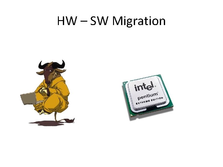 HW – SW Migration 