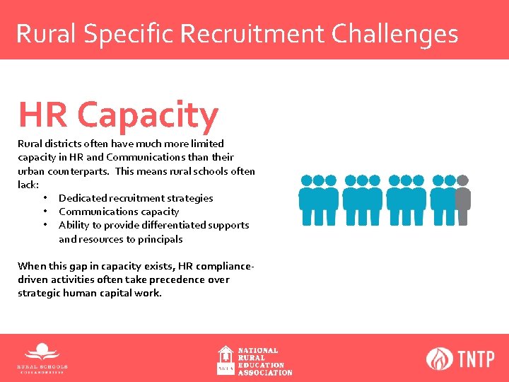 Rural Specific Recruitment Challenges Dr. Allen Pratt Director, NREA HR Capacity Add bio Rural
