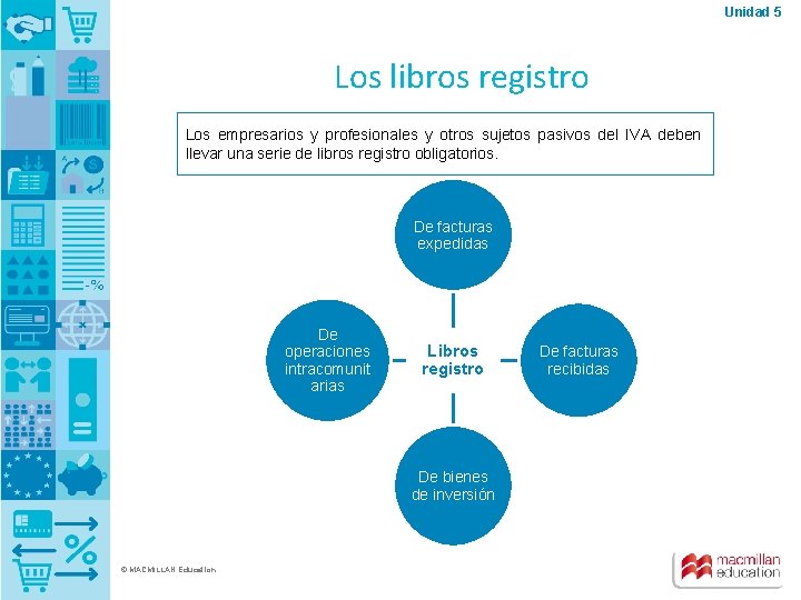 Unidad 5 Los libros registro Los empresarios y profesionales y otros sujetos pasivos del